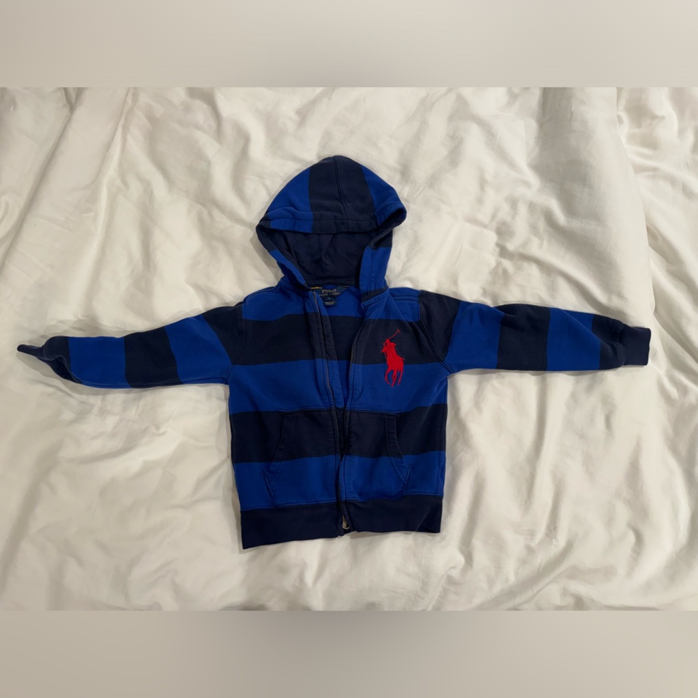 Ralph Lauren boys zip up sweatshirt 5T
